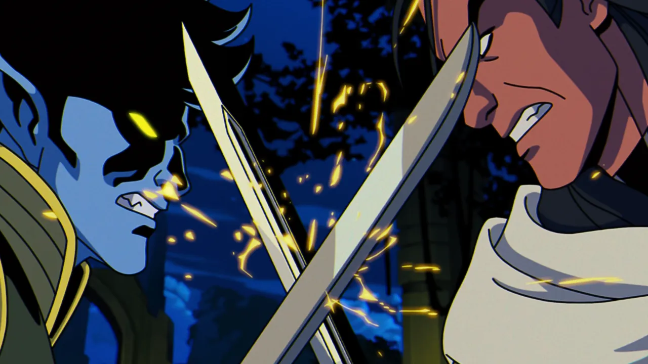 Episode still: Strange Land, Savage Heart